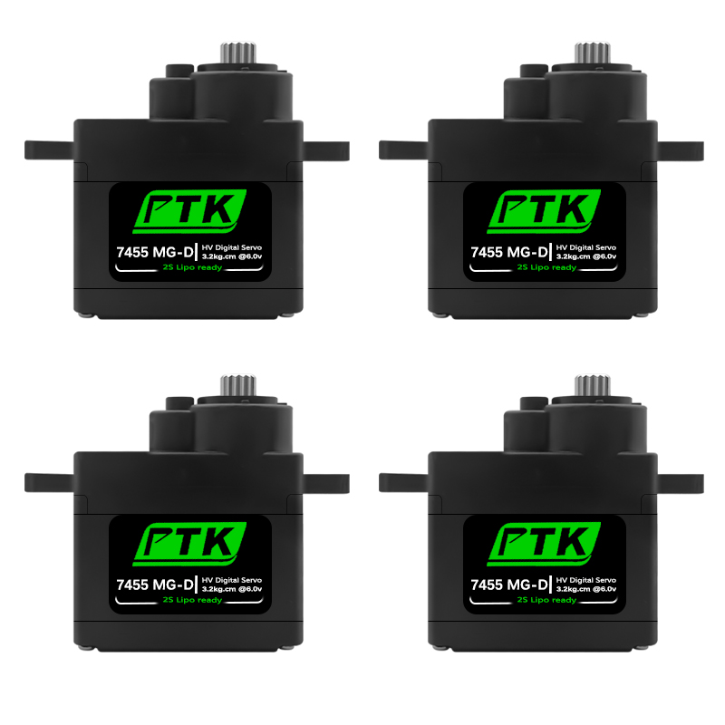 Rc Helicopter Parts - Servo digital PTK 7455MG-D de 12g