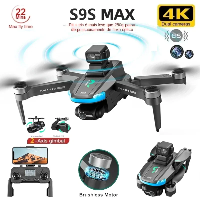 Rc Helicopter Mini - Nuevo S9S MAX MINI Drone 4K