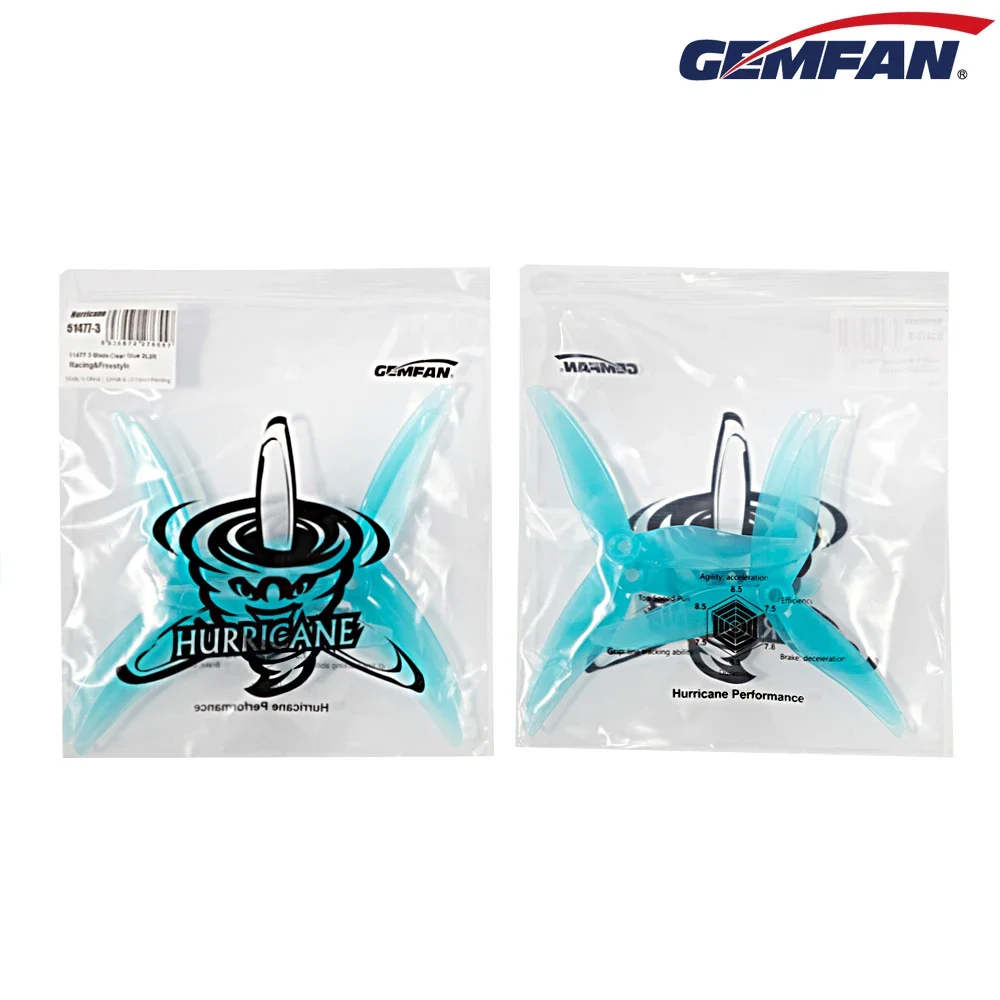 Rc Helicopter Parts - 10 pares (10CW + 10CCW) Gemfan