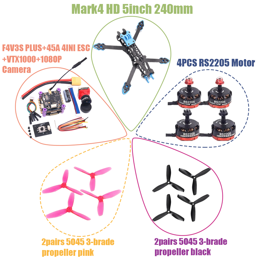 Betaflight Fc F4 - Controlador de Vuelo Happy F4V3S PLUS
