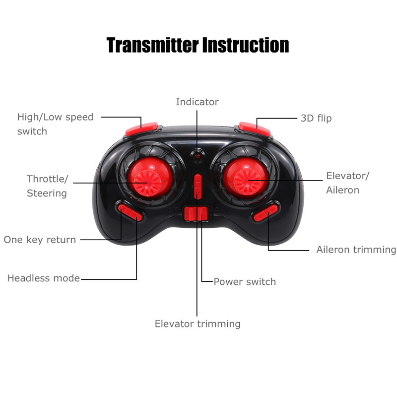 Eachine Drone E010 - Mini Dron 2.4G con Giroscopio de