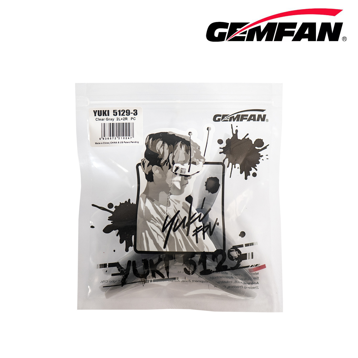 Rc Helicopter Motor - Gemfan 5129 5 pulgadas 3 hojas/accesorios