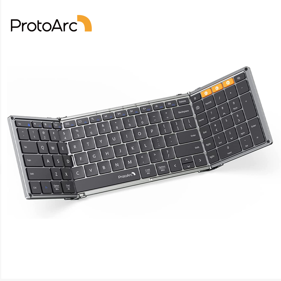 Eachine Drone E010 - ProtoArc XK01 Teclado inalámbrico Bluetooth con