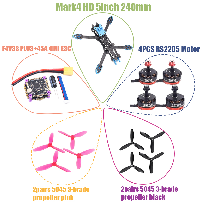 HanNiu F4V3S PLUS MARK4-HD Mar - Betaflight Fc F4 reseña y precio