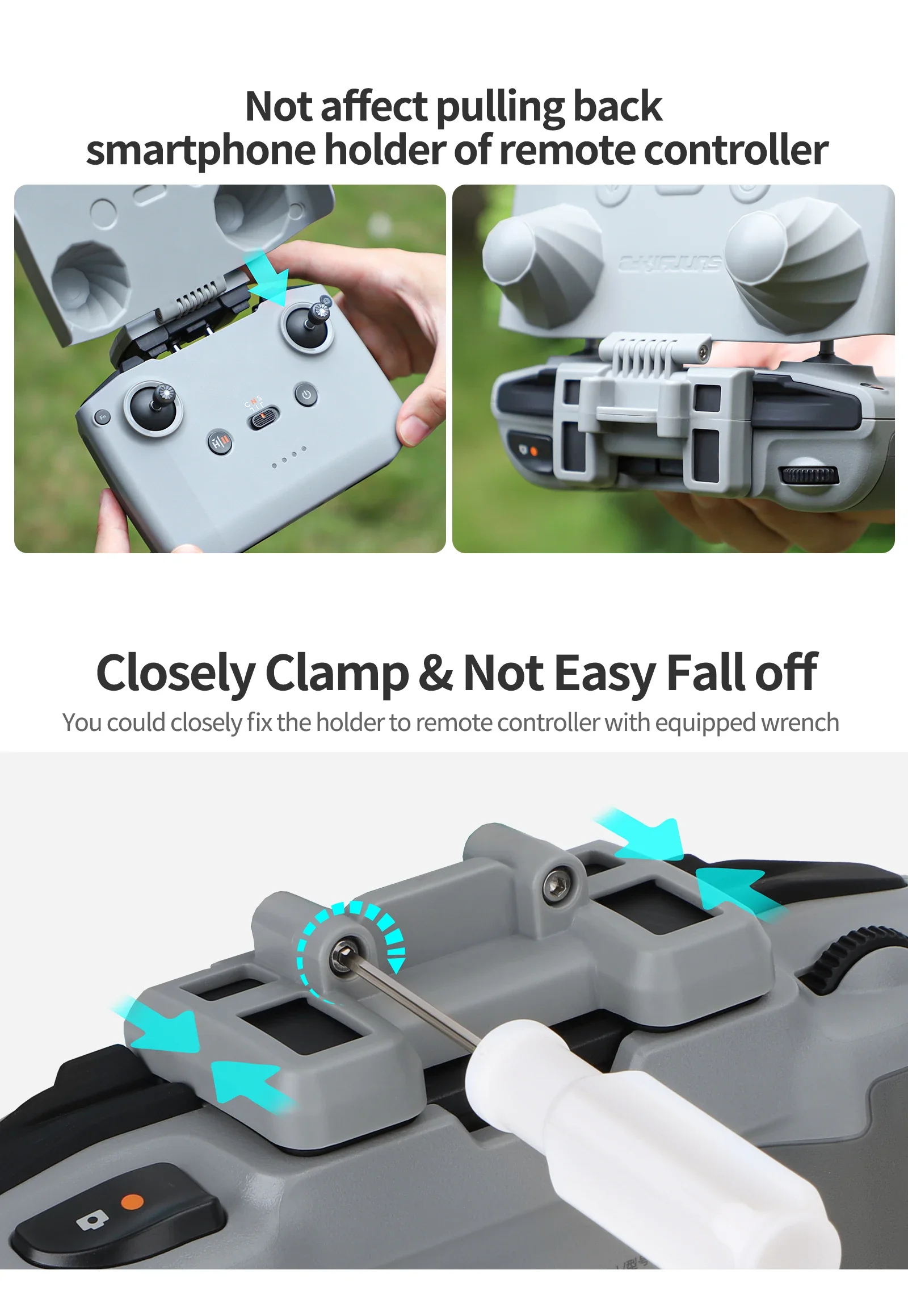 Protector de controlador 2 en  - Dji Drone Air 3 reseña y precio