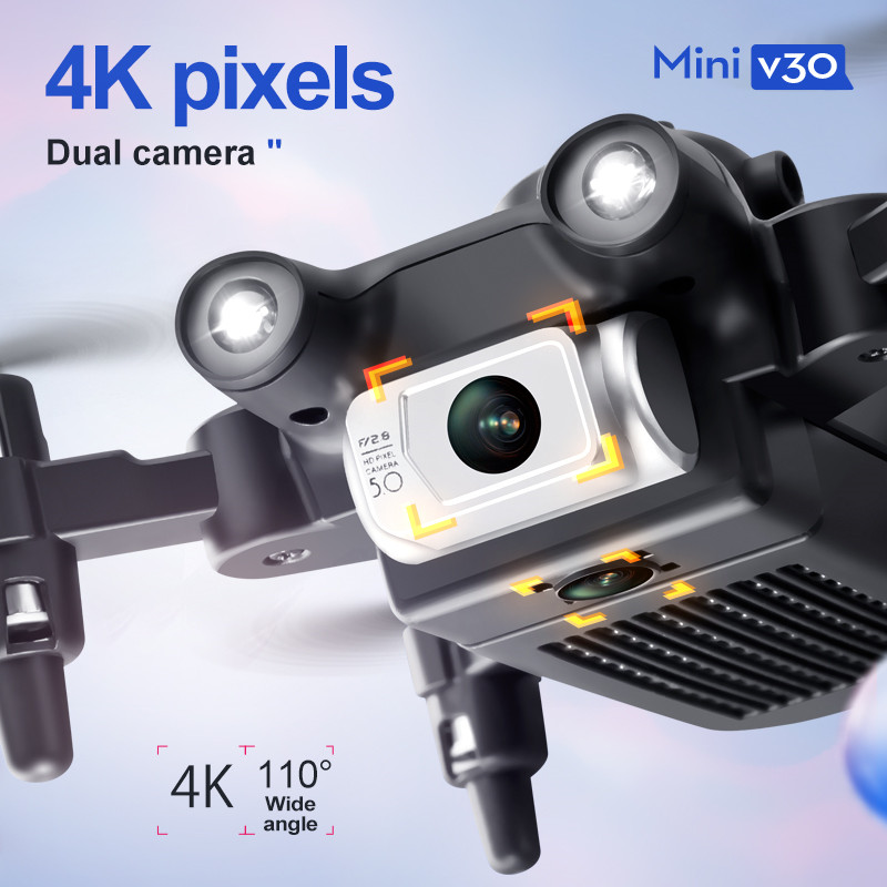 Mini Dron V30 WiFi FPV con cám - Eachine Drone E010 reseña y precio