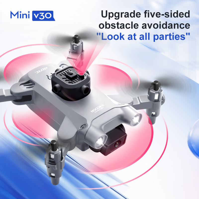 Mini Dron V30 WiFi FPV con cám - Eachine Drone E010 reseña y precio