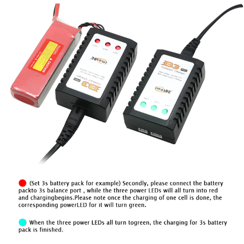 Cargador de batería equilibrad - Rc Helicopter Charger reseña y precio