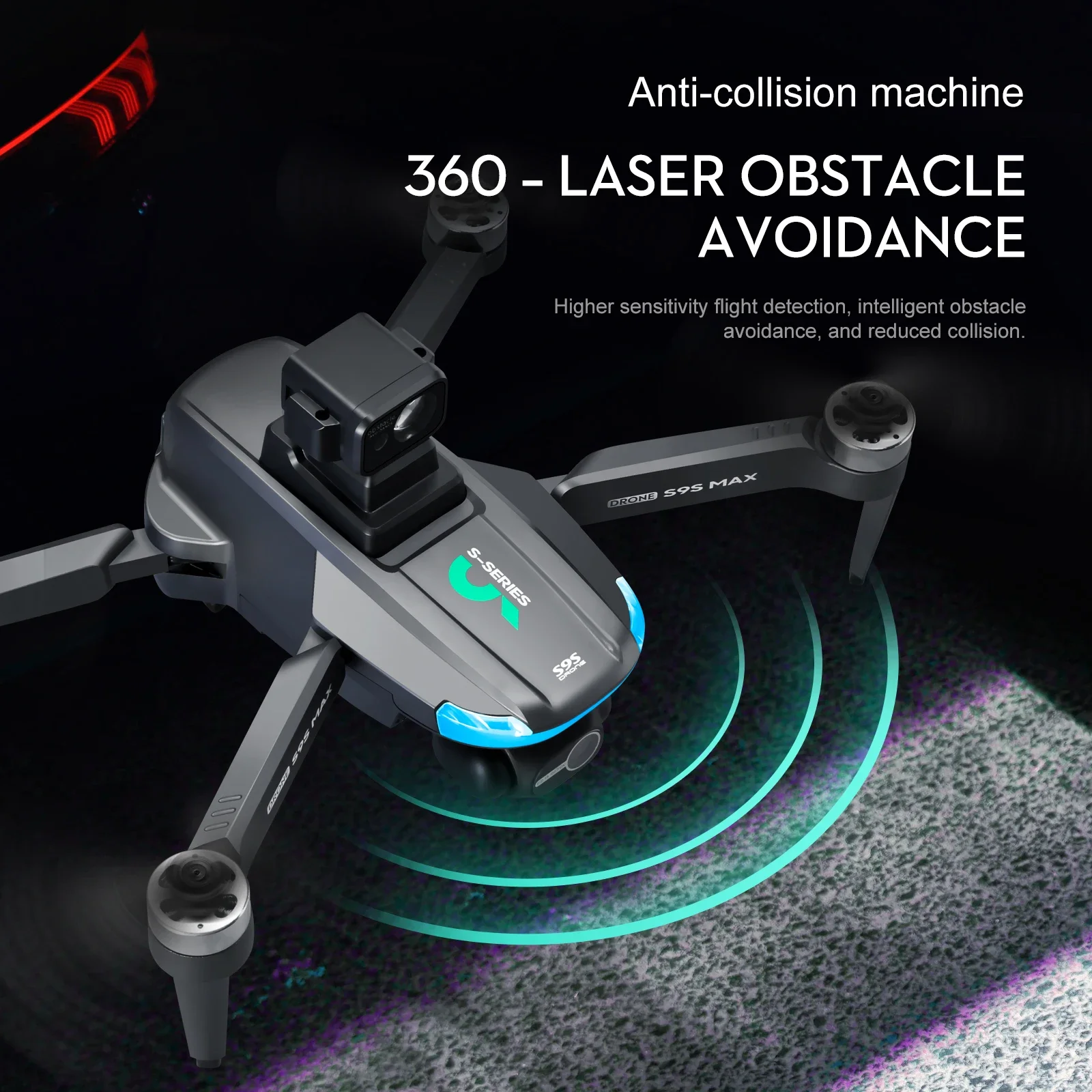 Nuevo S9S MAX MINI Drone 4K 2  - Rc Helicopter Mini reseña y precio
