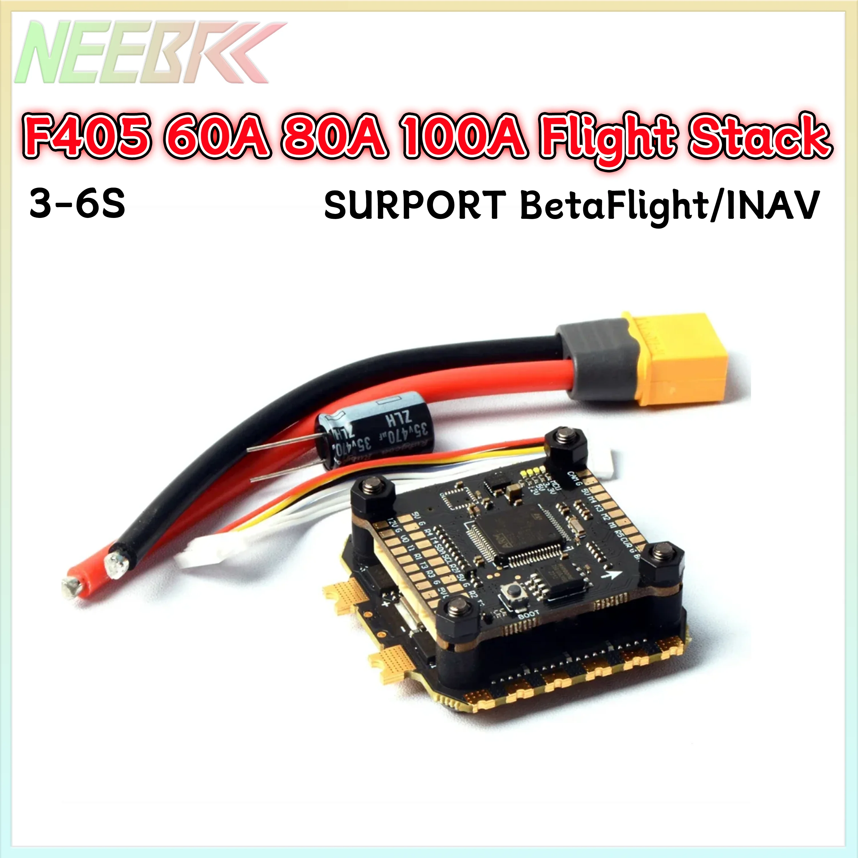 Controlador de Vuelo SmCpF405  - Betaflight Fc F4 reseña y precio