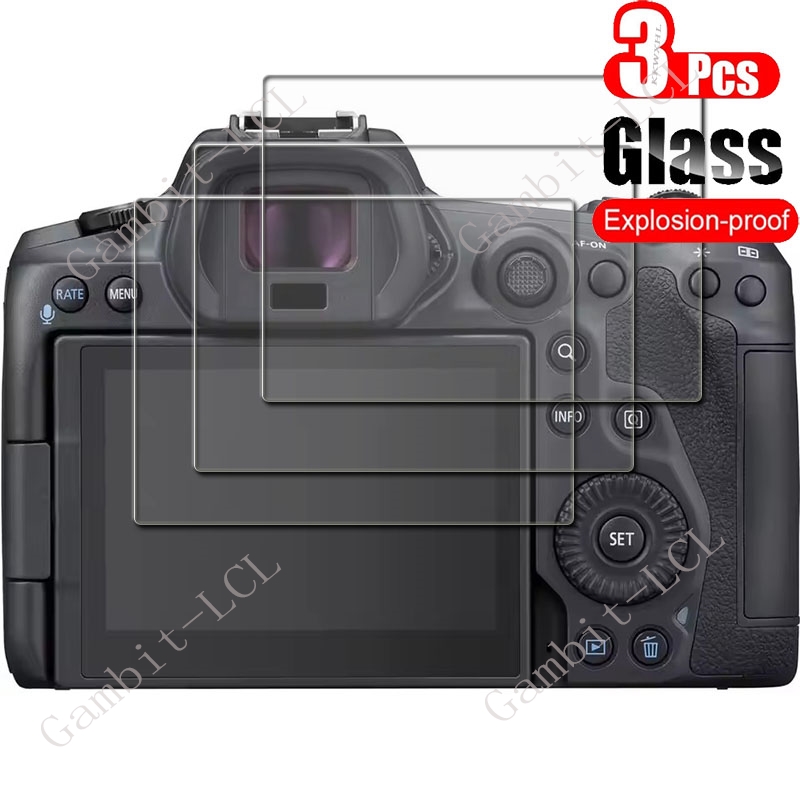 3 uds vidrio templado para Can - Canon Camera Eos R8 reseña y precio