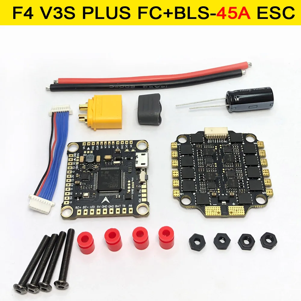 NUEVO Control de Vuelo F4 V3S  - Betaflight Fc F4 reseña y precio