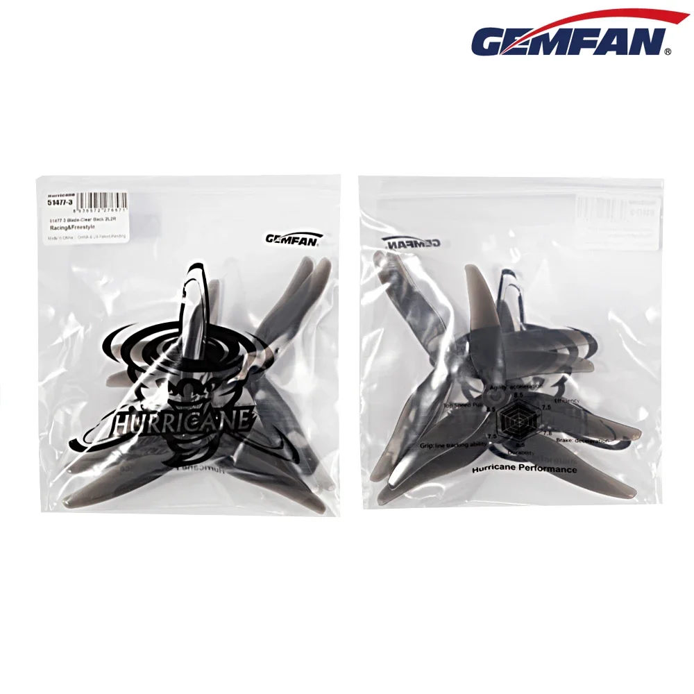 10 pares (10CW + 10CCW) Gemfan - Rc Helicopter Parts reseña y precio