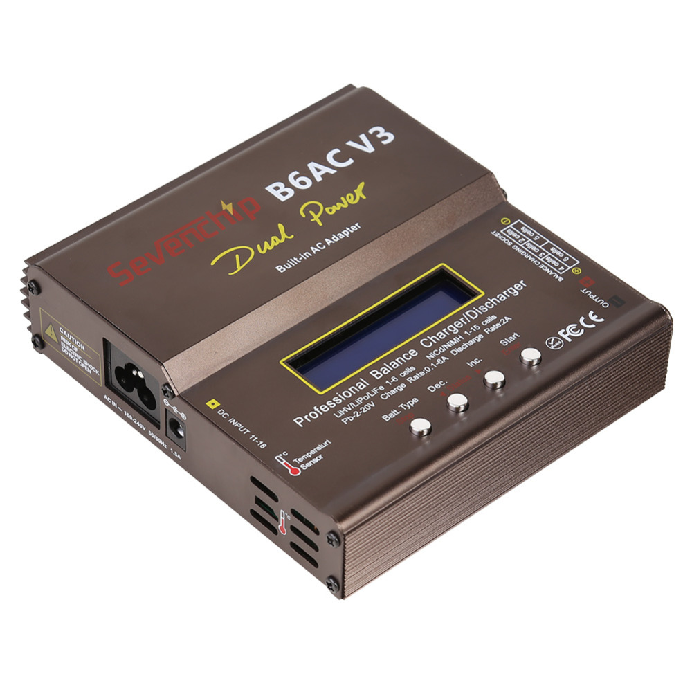 Cargador de Baterías IMAX B6AC - Rc Helicopter Charger reseña y precio