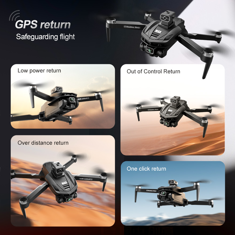 V168 PRO Max GPS Drone 8K Prof - Rc Helicopter Charger reseña y precio