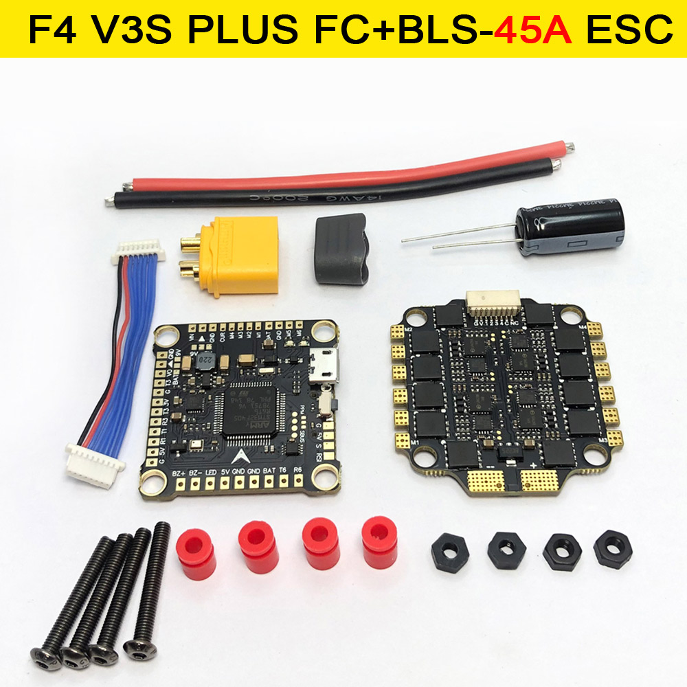 NUEVO Control de Vuelo F4 V3S  - Betaflight Fc F4 reseña y precio