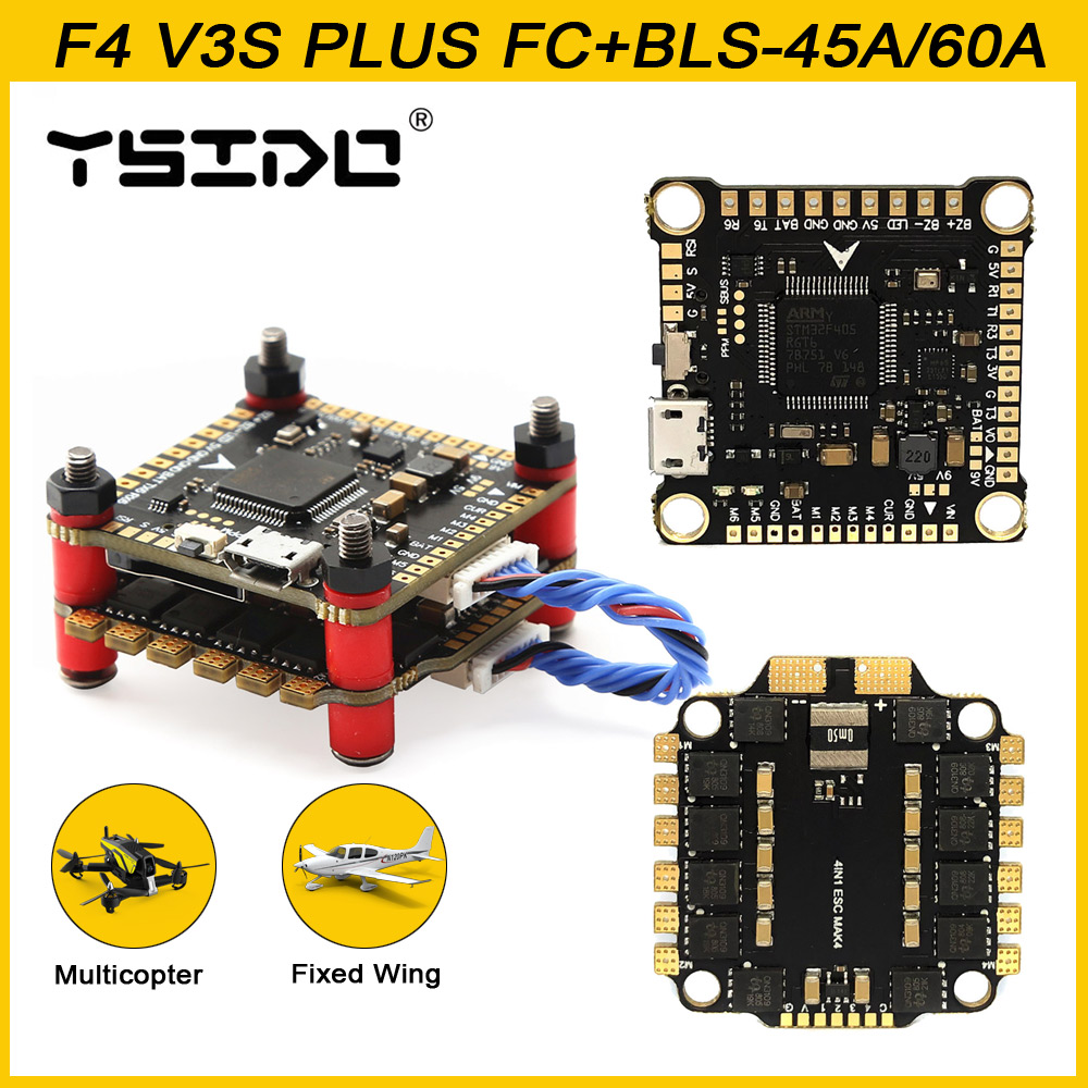 YSIDO nuevo F4 V3S PLUS Contro - Betaflight Fc F4 reseña y precio