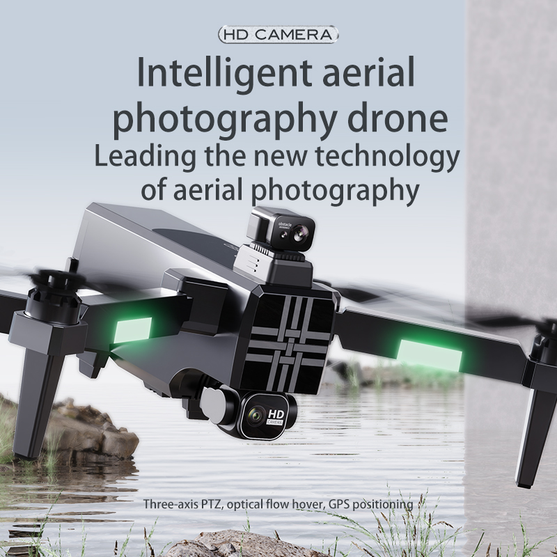 Dron A380 4K HD de tres ejes,  - Rc Helicopter Charger reseña y precio