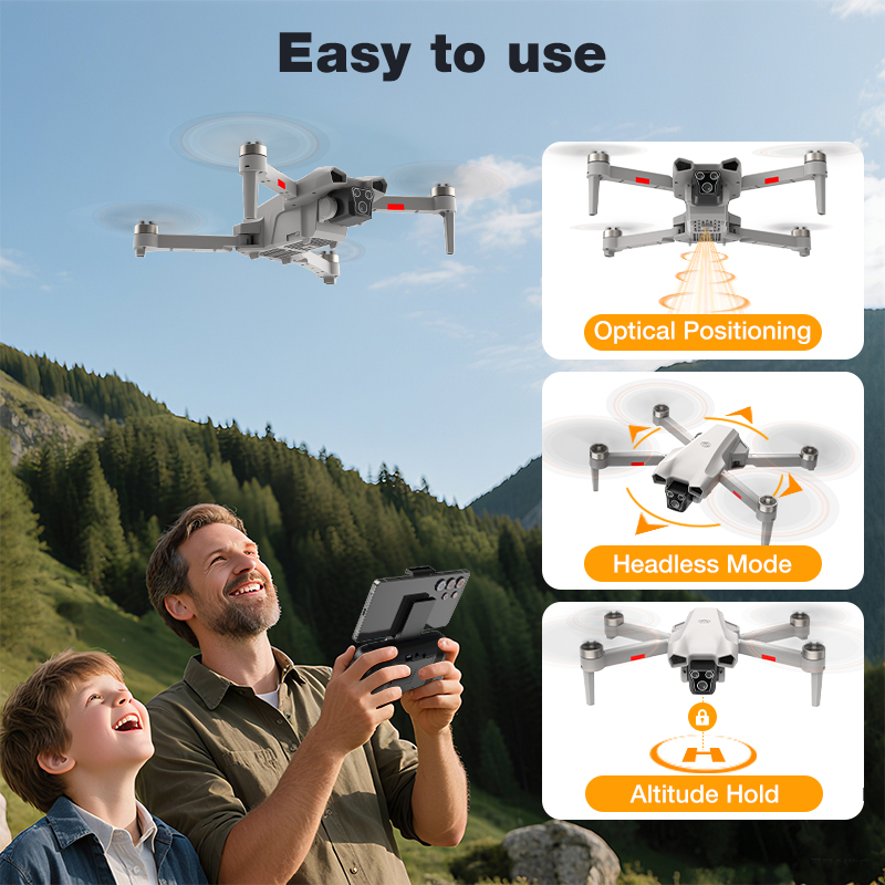 NUEVO Dron L017 Pro con Motor  - Rc Helicopter Charger reseña y precio